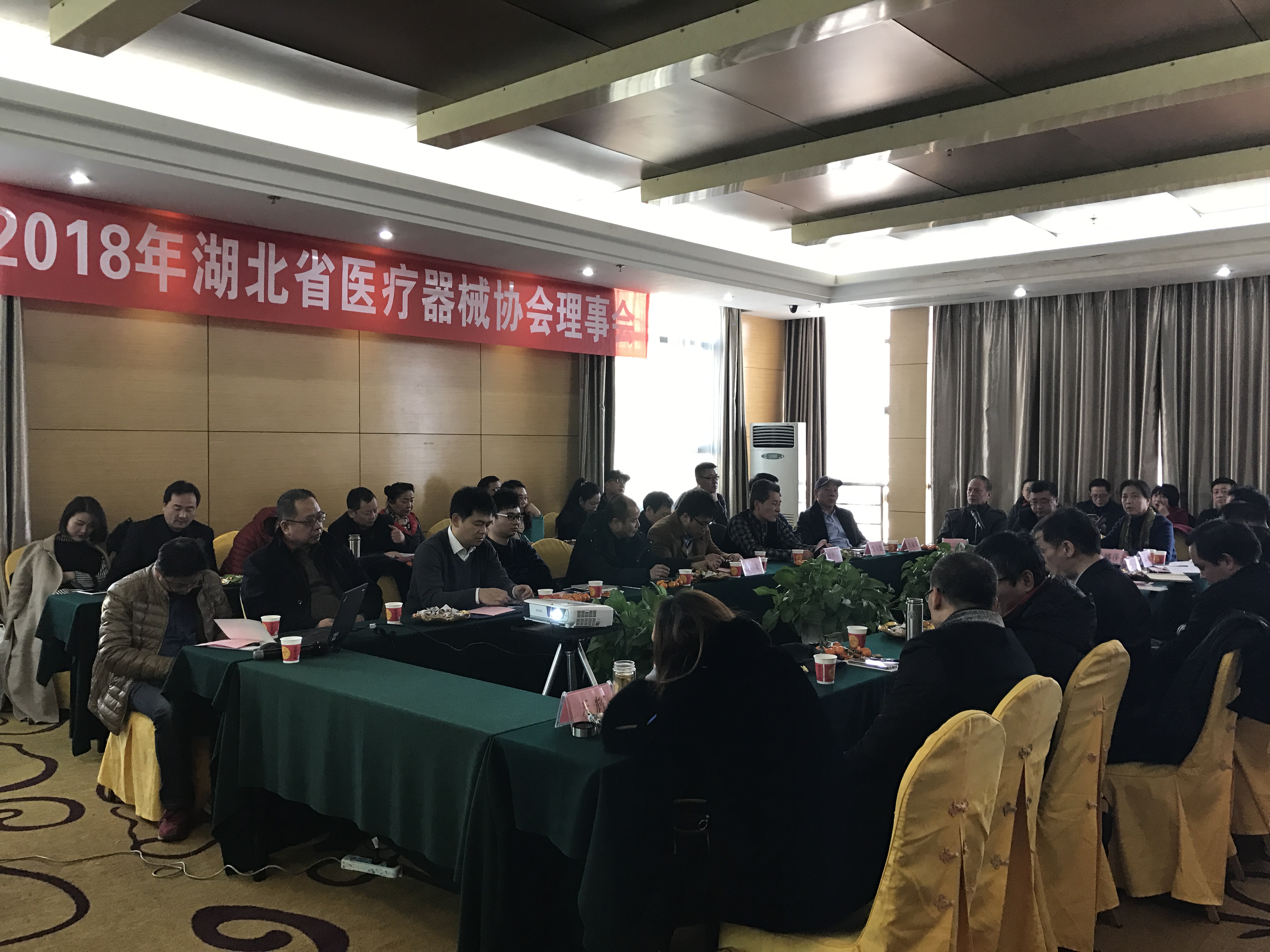 湖北省医疗器械协会召开2018年理事会